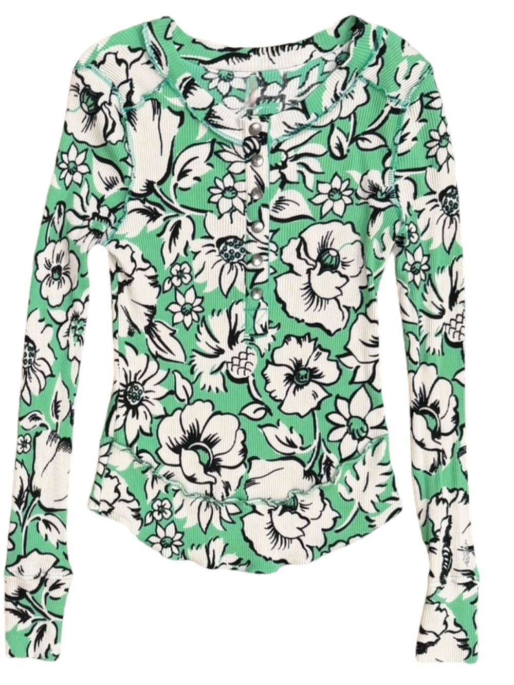 Free People Movement Rally Ribbed Thermal Top - Picture 5 of 6